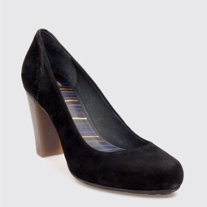 Camper Black Women's Heels Gum Rubber Heel Size 8 Career Office Lagenlook